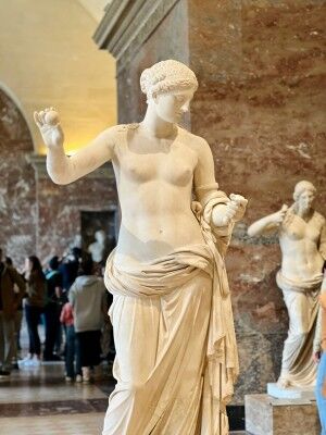 Greek woman statue